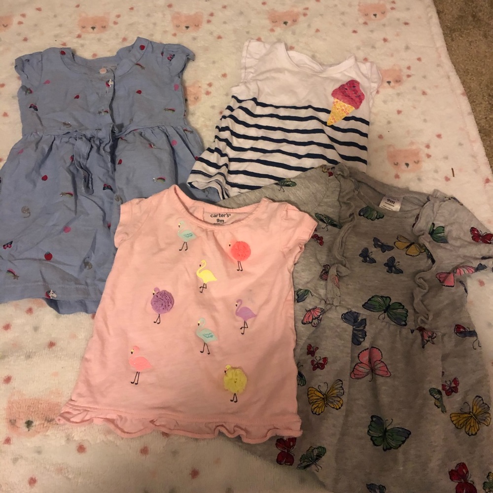 Girls tops and dresses